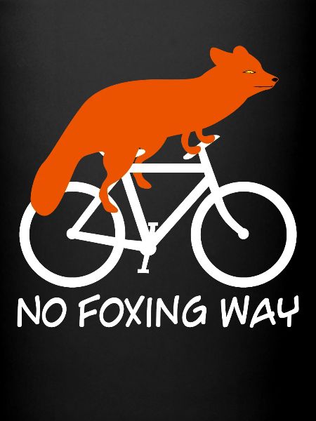 Renards à vélo