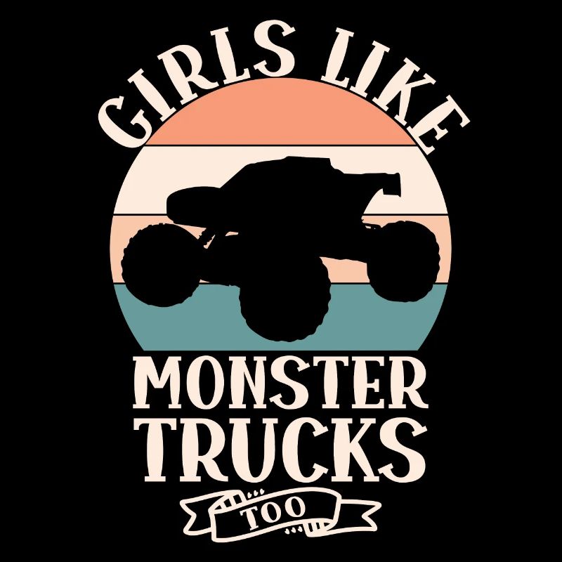 Mädchen Mögen Monstertrucks Auch Mädchen Monster