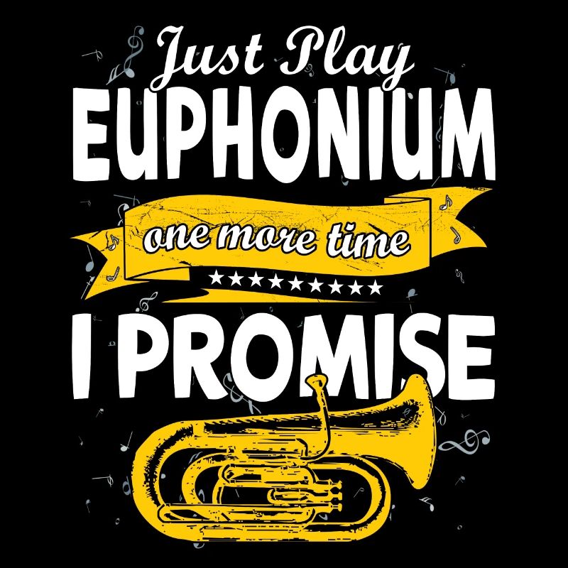 Funny Brass Horn Marching Band Euphonium