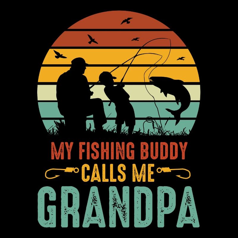 Mon compagnon de pêche m’appelle grand-père -