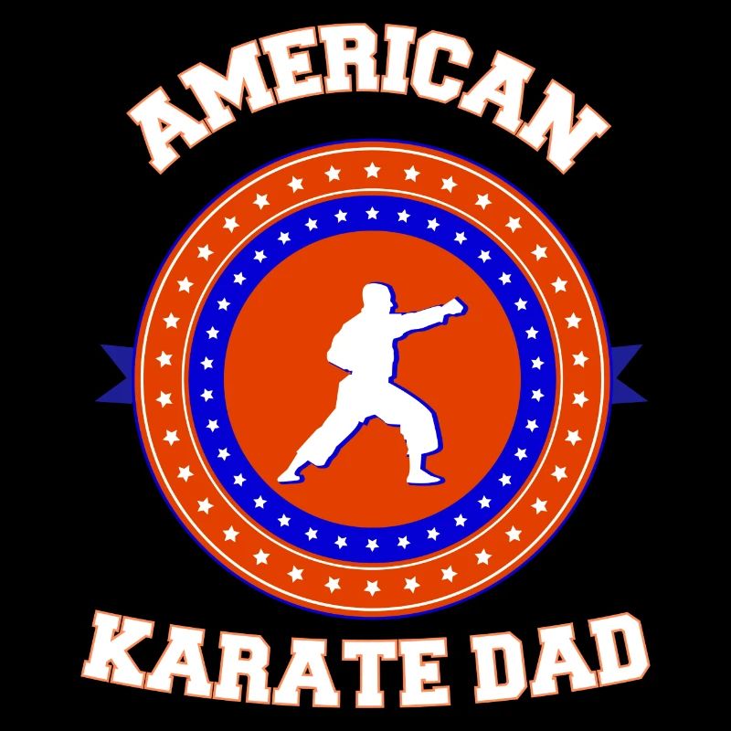 Papa de karaté américain
