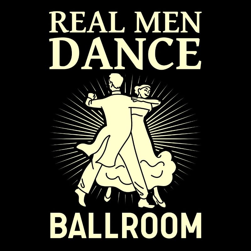 Real Men Dancing Partner Dance Couple Dance