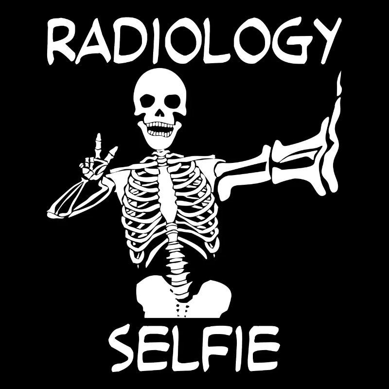 Radiology Selfie X-ray