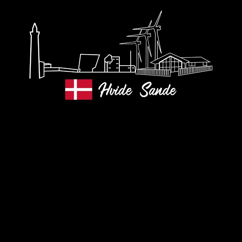 Hvide Sande Leuchtturm Windrad Dänemark