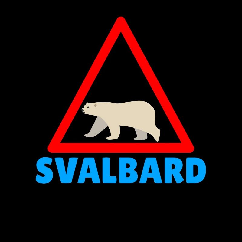 Norway Svalbard Spitsbergen Attention polar bears