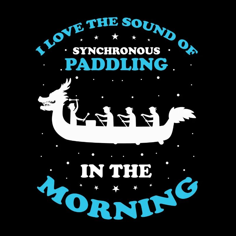 Dragon boating theme for dragon boat paddling