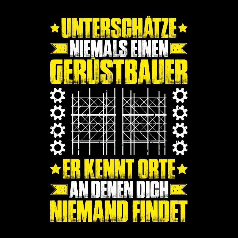 Gerüstbauer Gerüstbau Gerüstmonteur Scaffolder