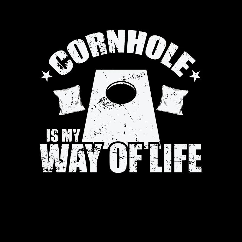 Cornhole est mon passe-temps de jeu de mode de vie