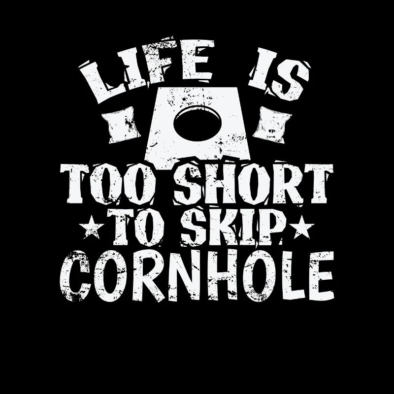 Life is too short to skip cornhole game