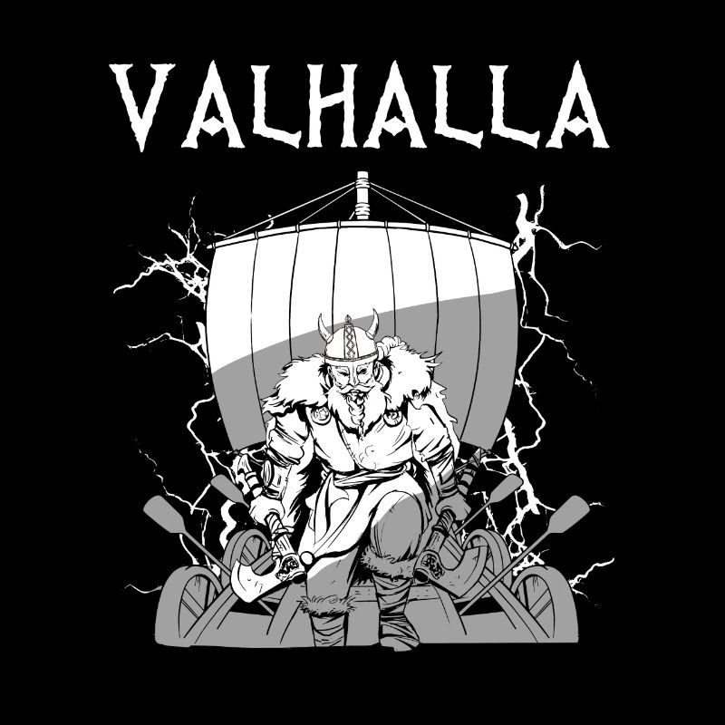 Valhalla I Viking Warrior I Odin I Wikinger Schiff