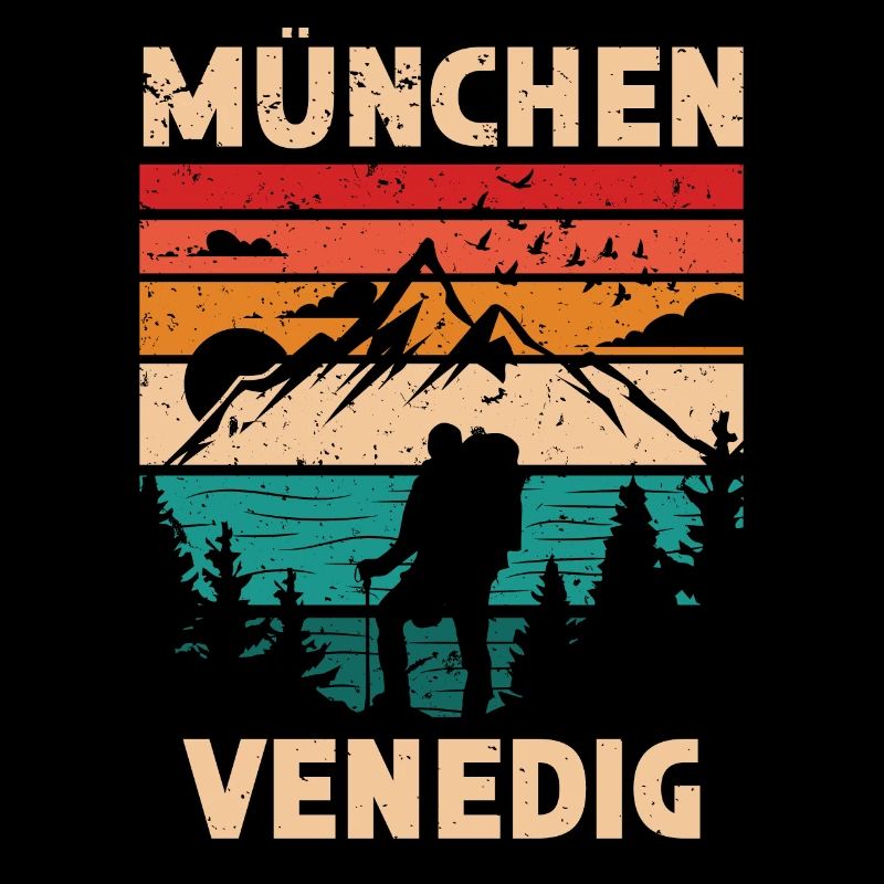 Alpenüberquerung München Venedig Fernwanderweg