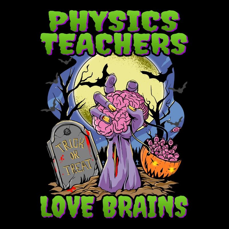 Professeur de physique Zombie Hand Halloween