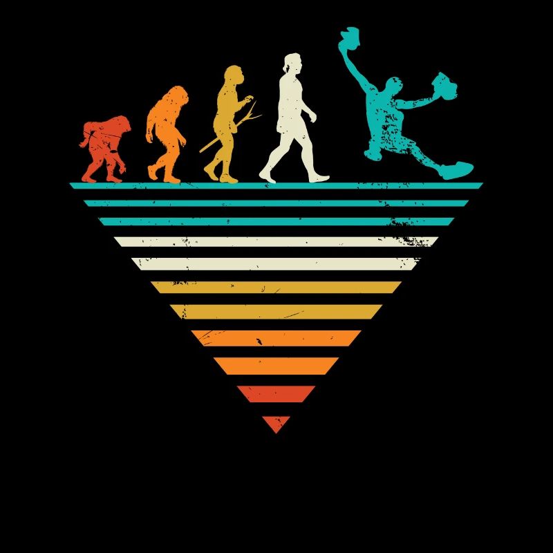 Menschliche Evolution - Vintage Bouldern