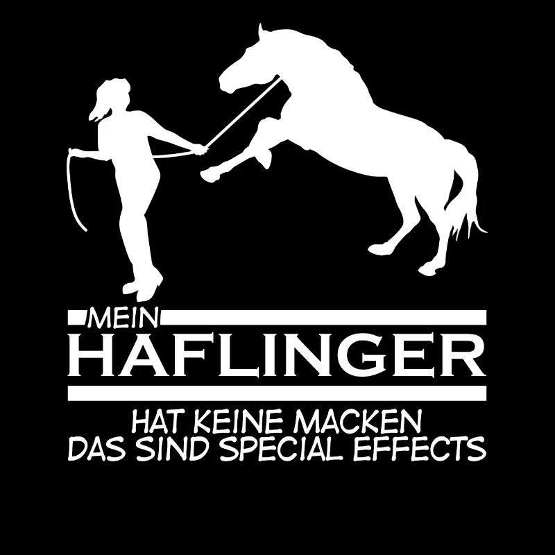 Haflinger Spruch Reiten Reiter Pferde