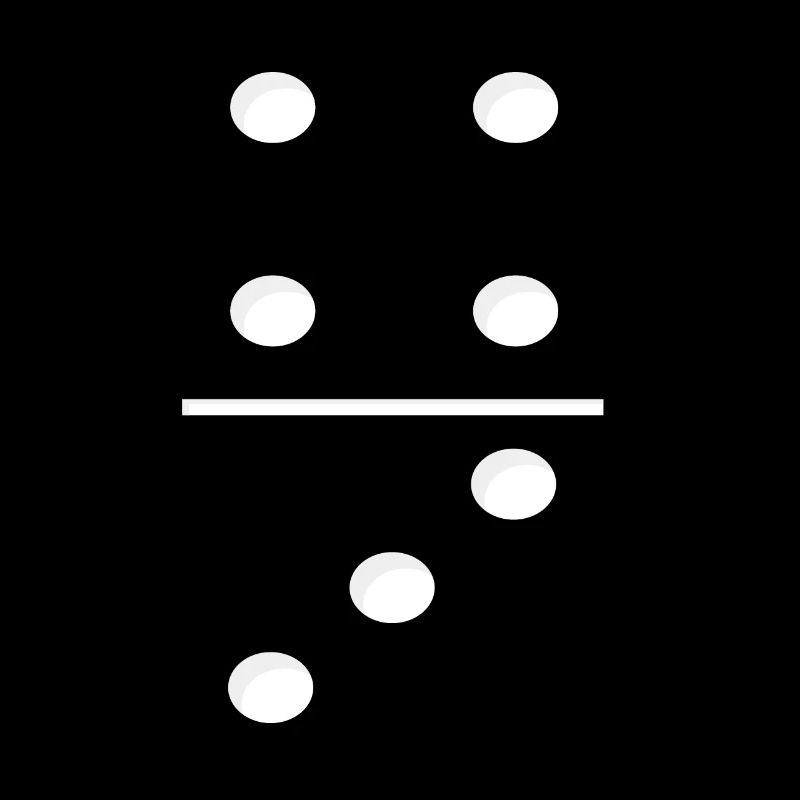 Domino Game Tile 4-3 - Funny Group Costume