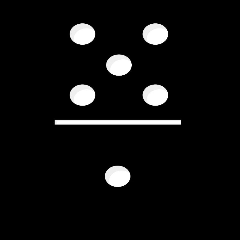 Domino Game Tile 5-1 - Funny Group Costume