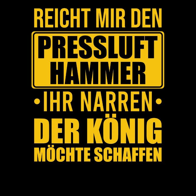 Reicht Mir den Presslufthammer Straßenbauarbeiter