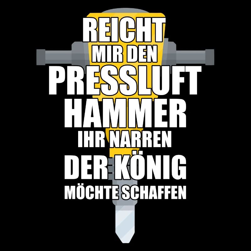 Reicht Mir den Presslufthammer Straßenbauarbeiter