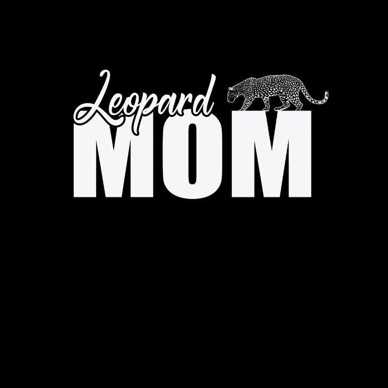 Leopard Mom Raubkatze Afrika
