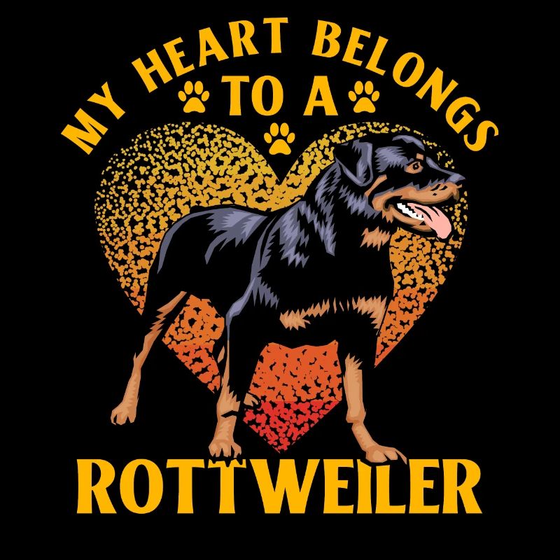 Mon cœur appartient à un Rottweiler