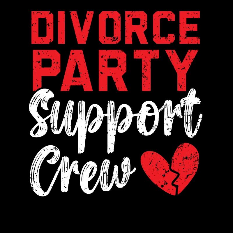 Scheidung Party Support Crew Aufhebung Scheidung