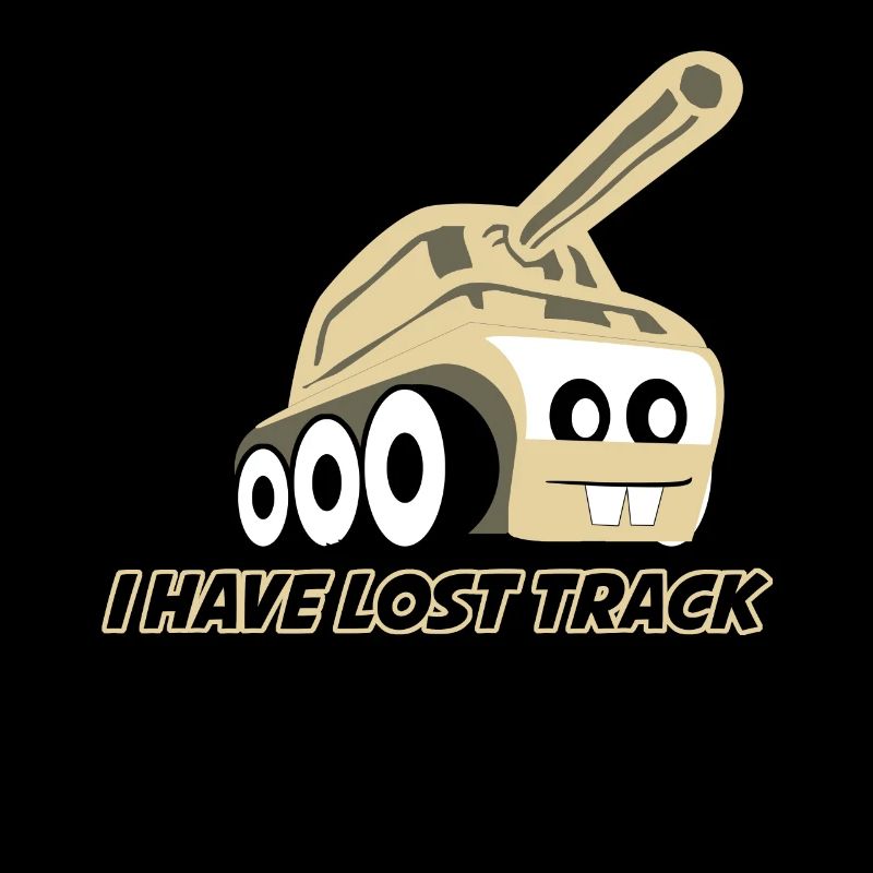 Panzer Kampfpanzer lustig Panzerkette