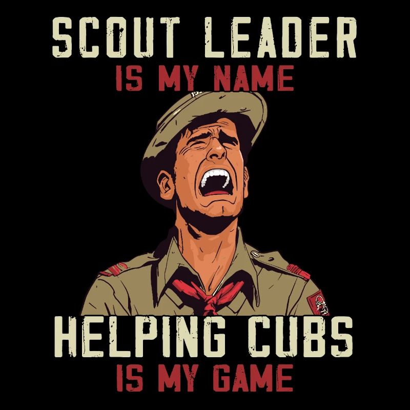 Camping Scoutmaster - Funny Scout Leader