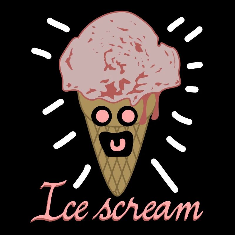 Eis Eiscreme Gespenst