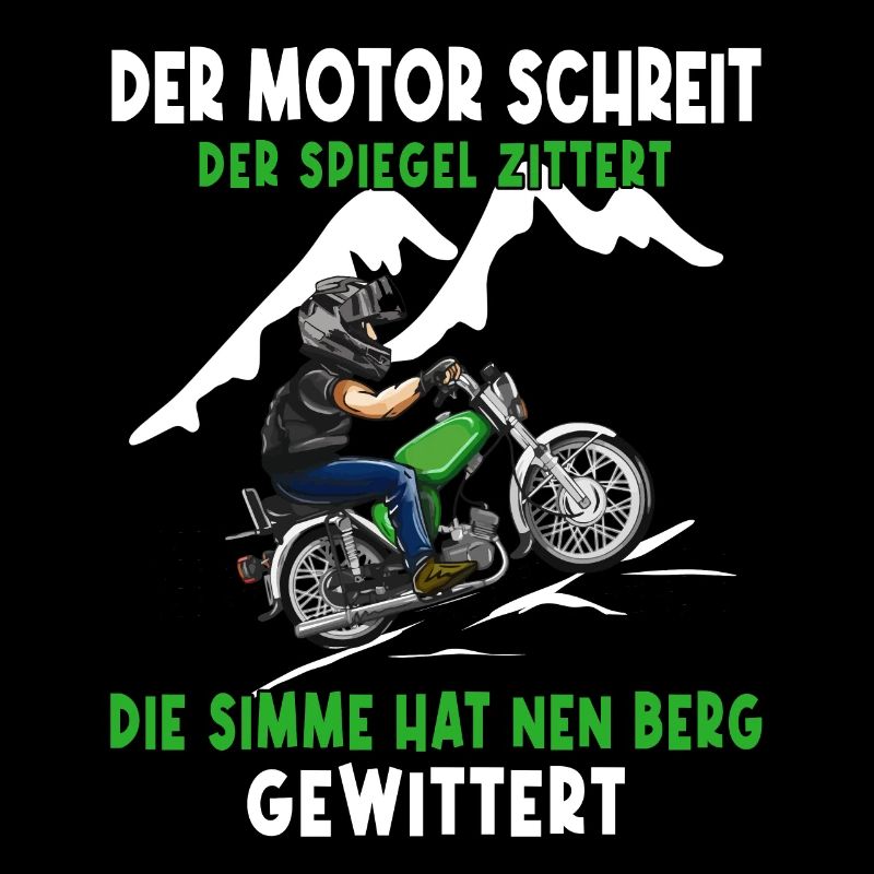 Lustiger Spruch Simsonfahrer S50 S51 Simme Moped