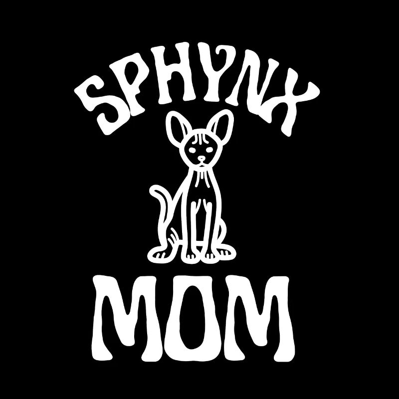 Sphynx Maman Chat Sans Poils Propriétaire de Chat