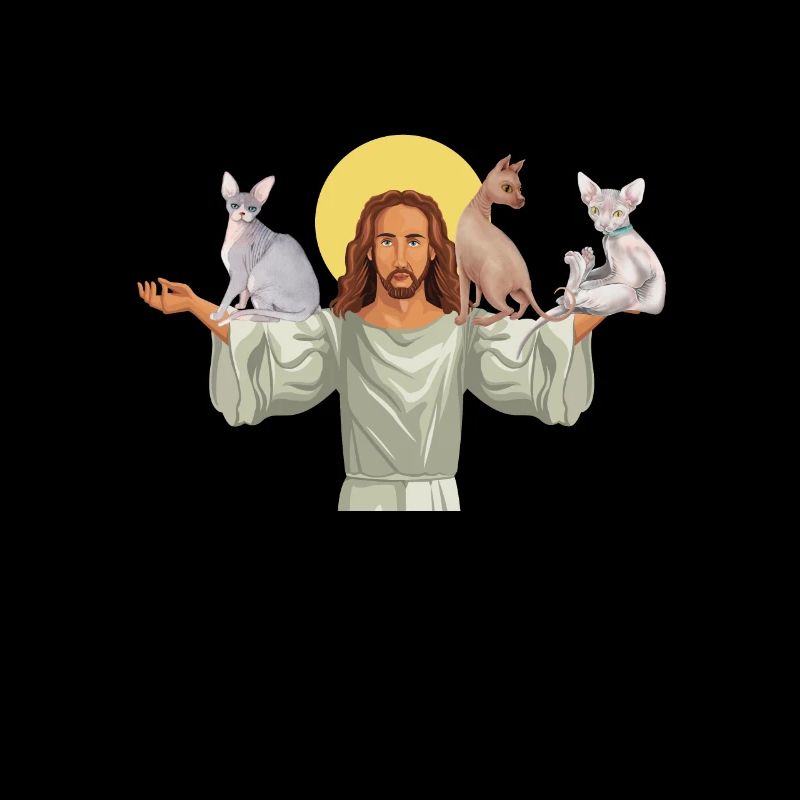 Sphynx Maman Chat Sans Poils Propriétaire de Chat