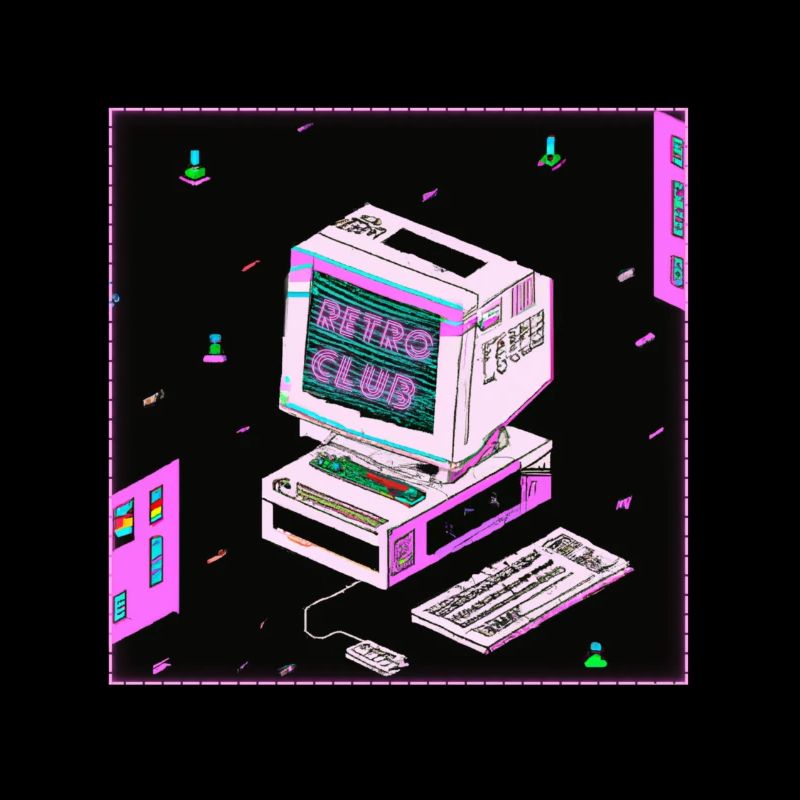 Retro Computer aus den 90ern