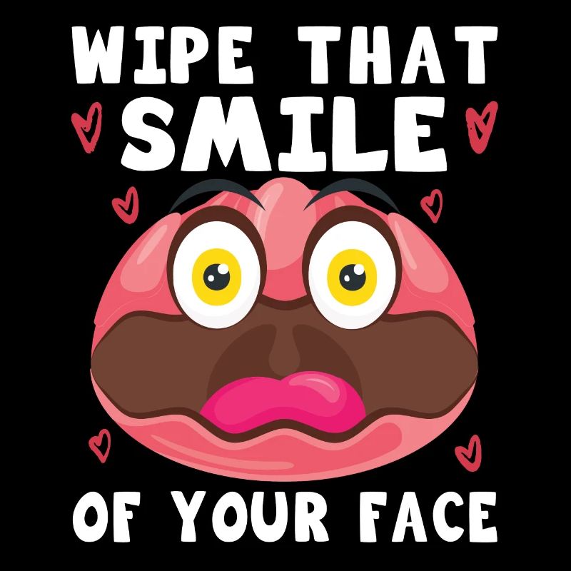 Costume de Blobfish - Visage de poisson Blob laid -