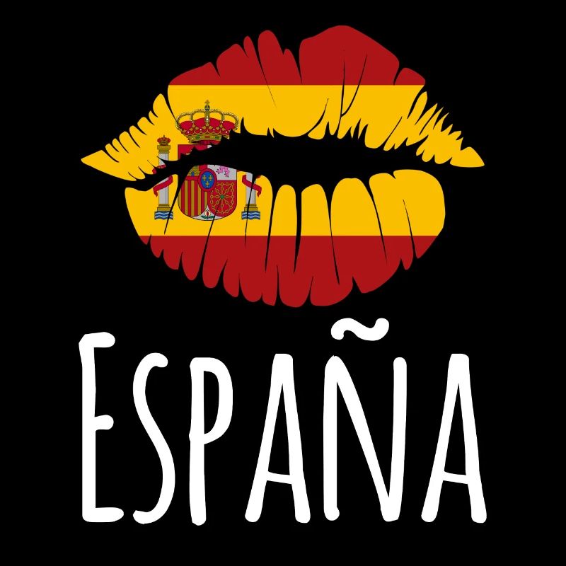 Spanien Lippen Spanisch Urlaub