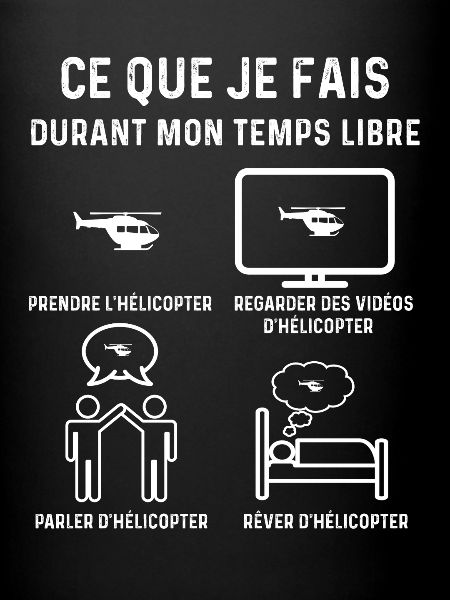 hélicopter temps libre pilote