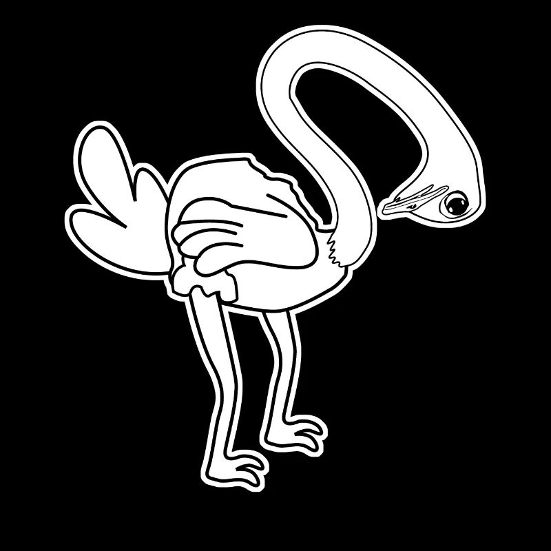 Funny Ostrich