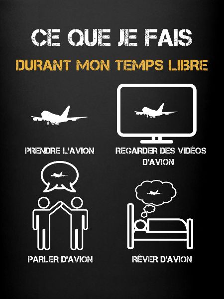 avion temps libre humour