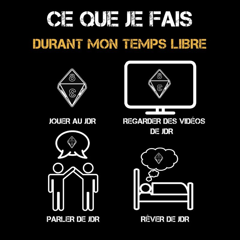 jdr temps libre humour