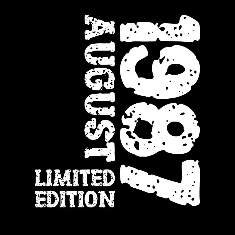 1987 August Limited Edition 36. Geburtstag Outfit