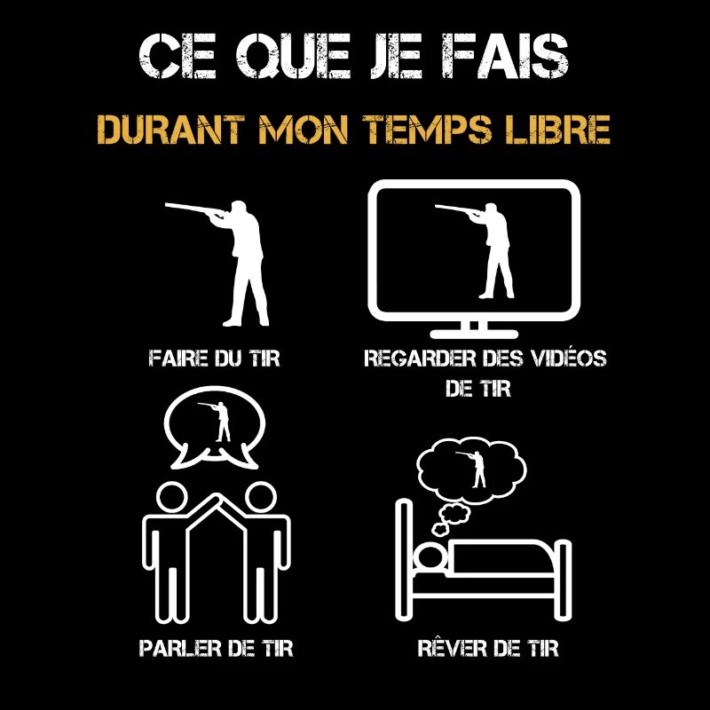 tir temps libre humour