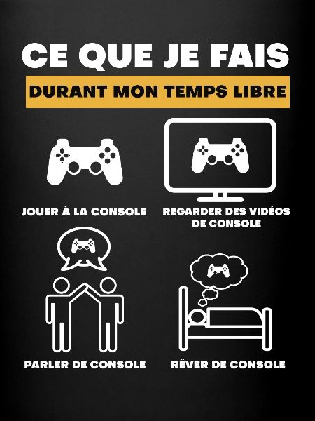 console durant temps libre