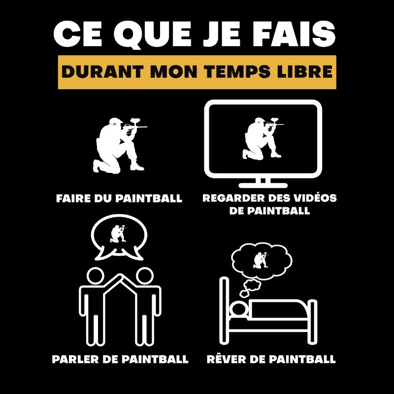 paintball durant temps libre
