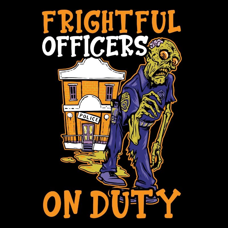 Terribles policiers en service Policier Hallowe