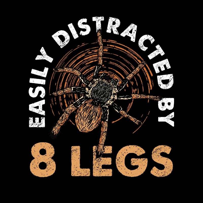 Facilement distrait par 8 pattes - tarentule