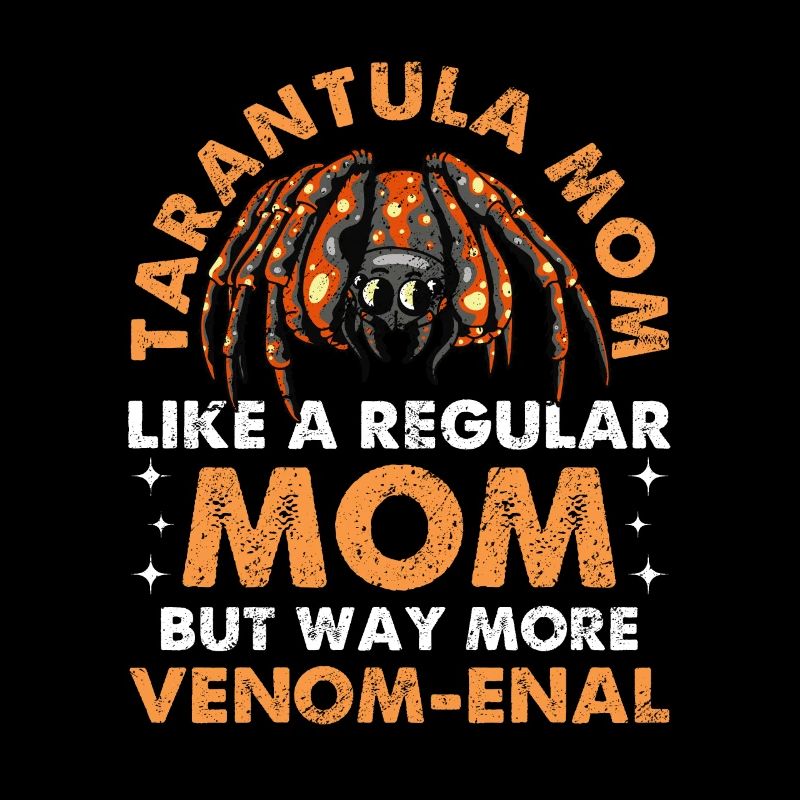 Tarantula Mama Wie Eine Reguläre Mutter, Aber