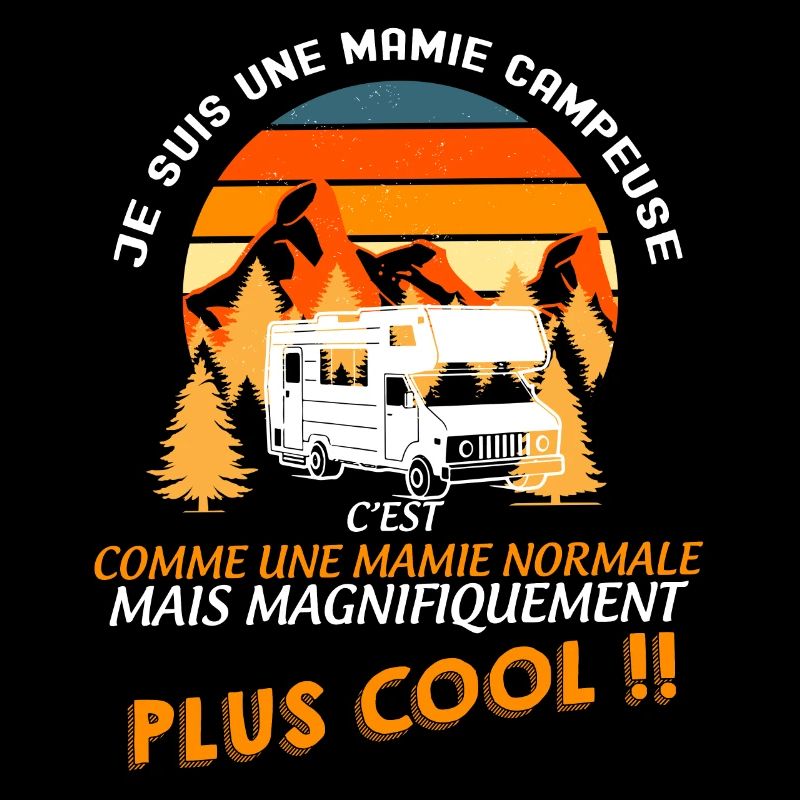Camping-car Mamie Campeuse Cool