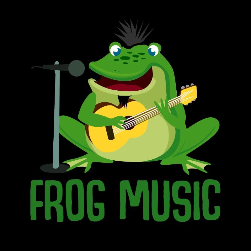 Rockmusik Frosch