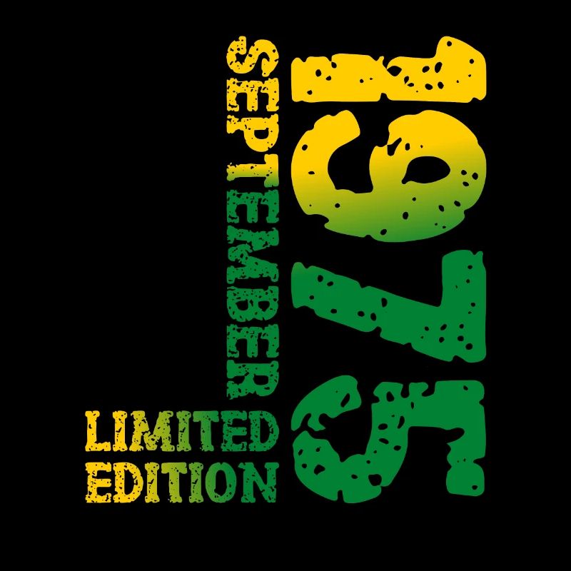 1975 Septembre Édition Limitée 48th Birthday Deco