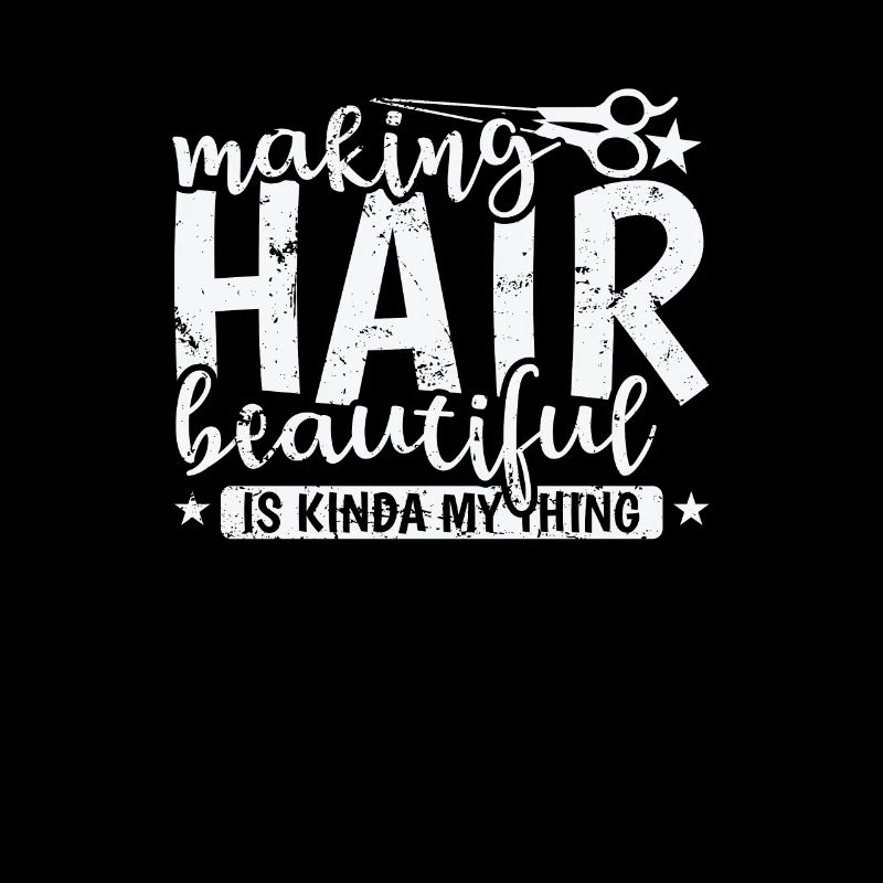 Rendre les cheveux beaux est un peu mon truc Coiffeur