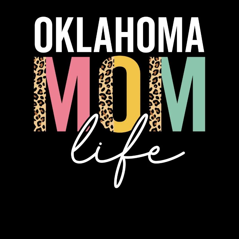 Oklahoma Mama Leben Lustig Mama Leopard Oklahoma Mama